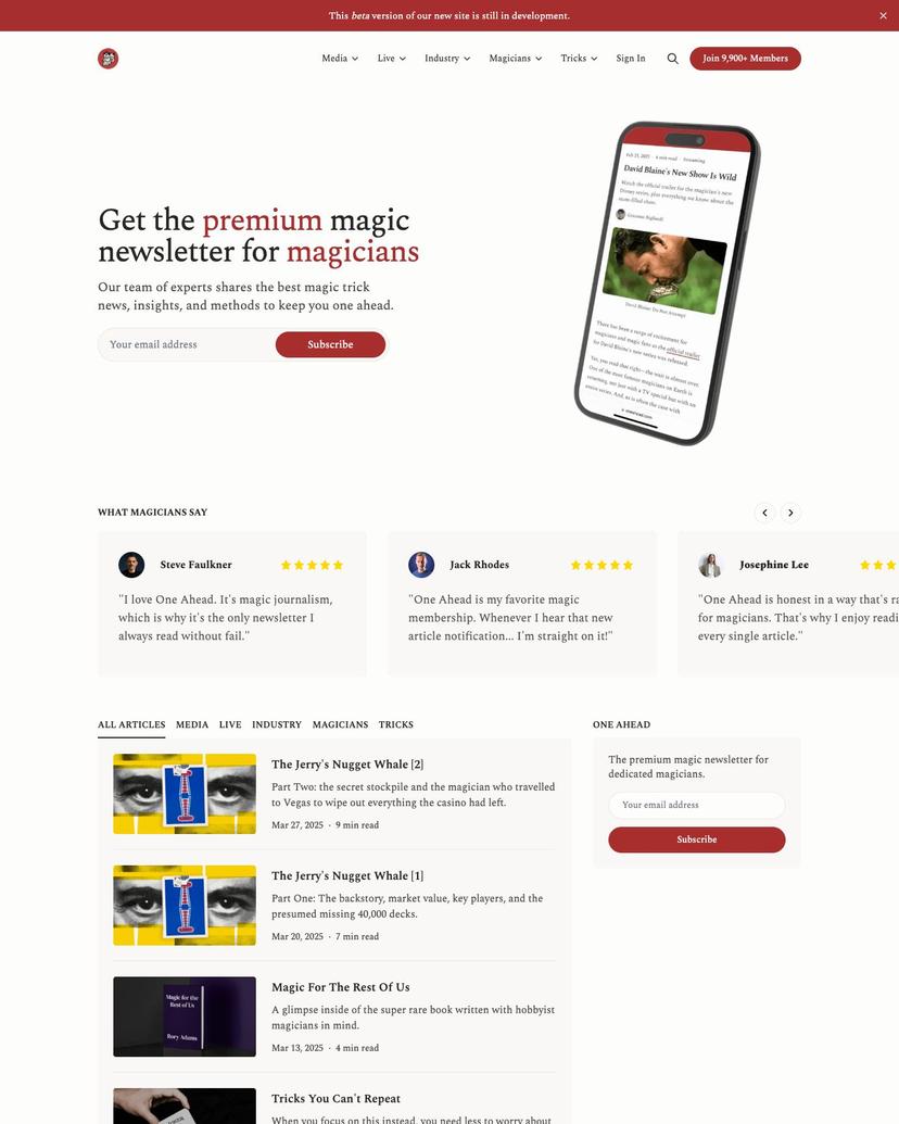 One Ahead - Brief Theme