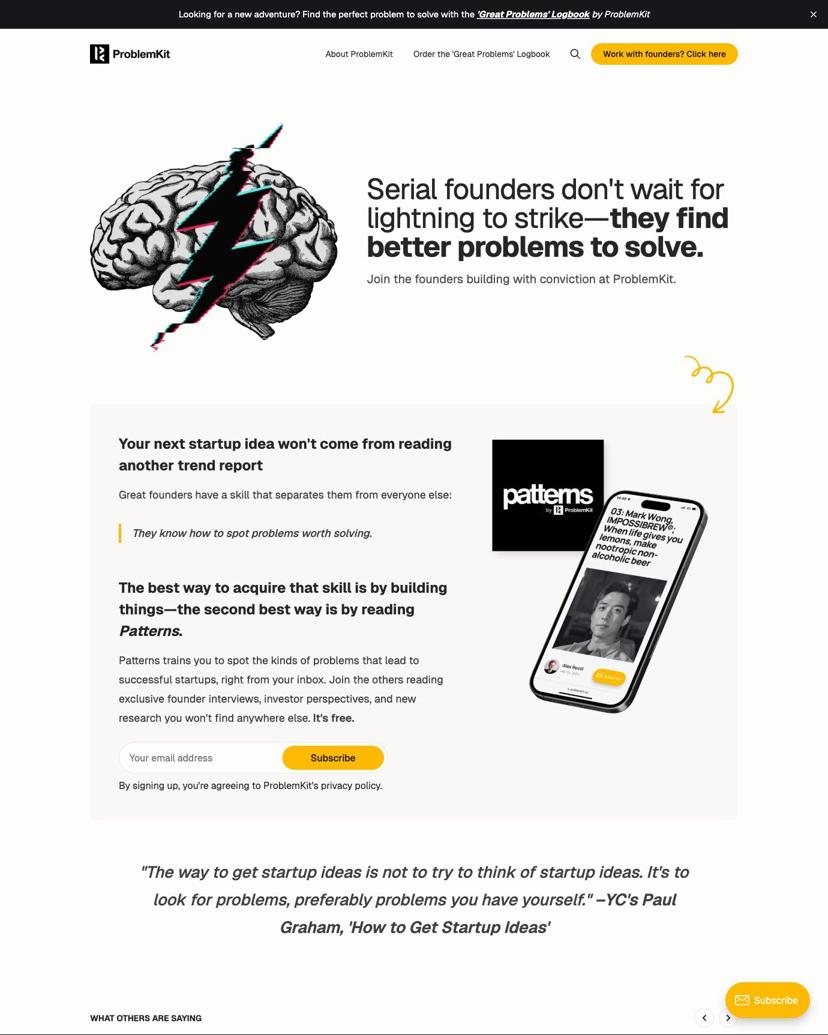 ProblemKit - Brief Theme